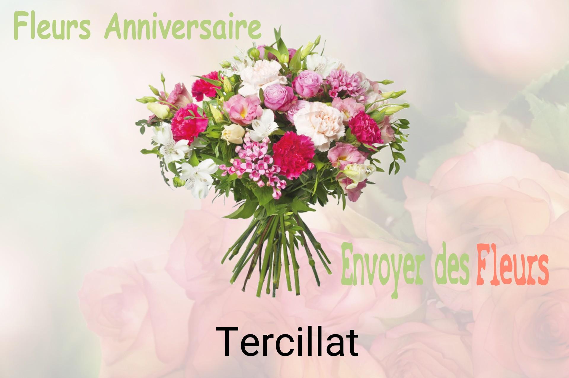Bouquet de fleurs d’anniversaire livré à Tercillat